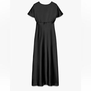 Zara Classic Black Maxi Dress